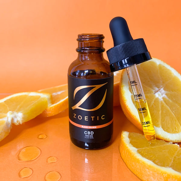 Zesty Blood Orange CBD Oil (30ml)